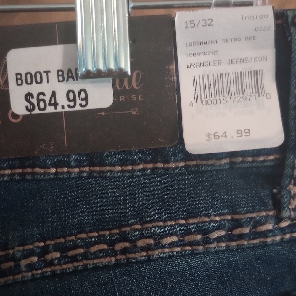 NWT Wrangler Retro Rae Mid Rise Jeans - Picture 10 of 12